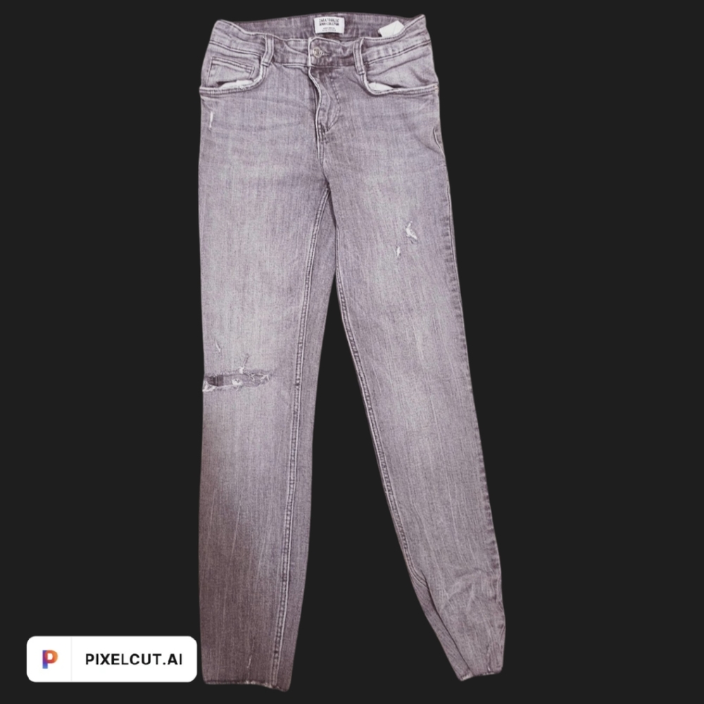 Jeans by Zara, size 3, Grey wash